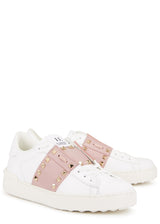 Valentino garavani open Lace sneakers White/pink