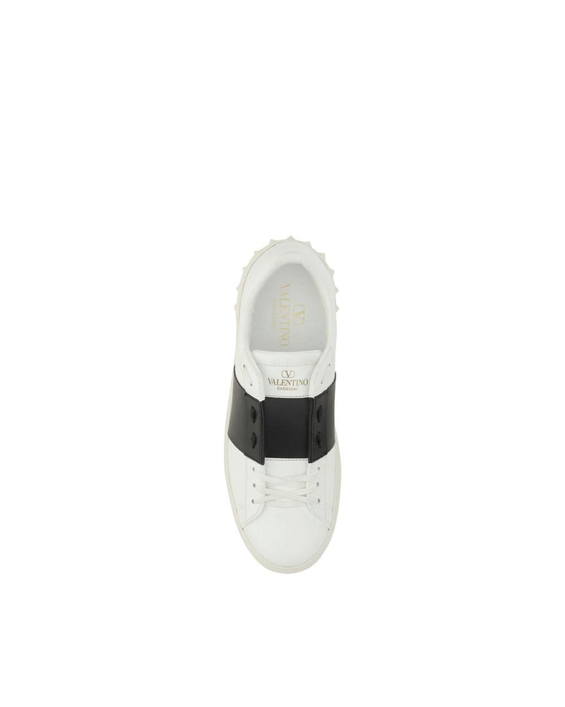 Valentino garavani open Lace sneakers White/black